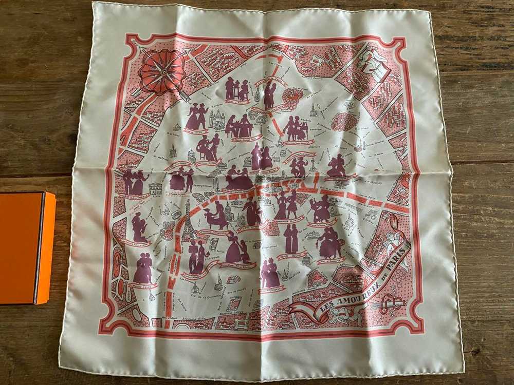 [Used Scarf] Hermes Carre Scarf - image 4