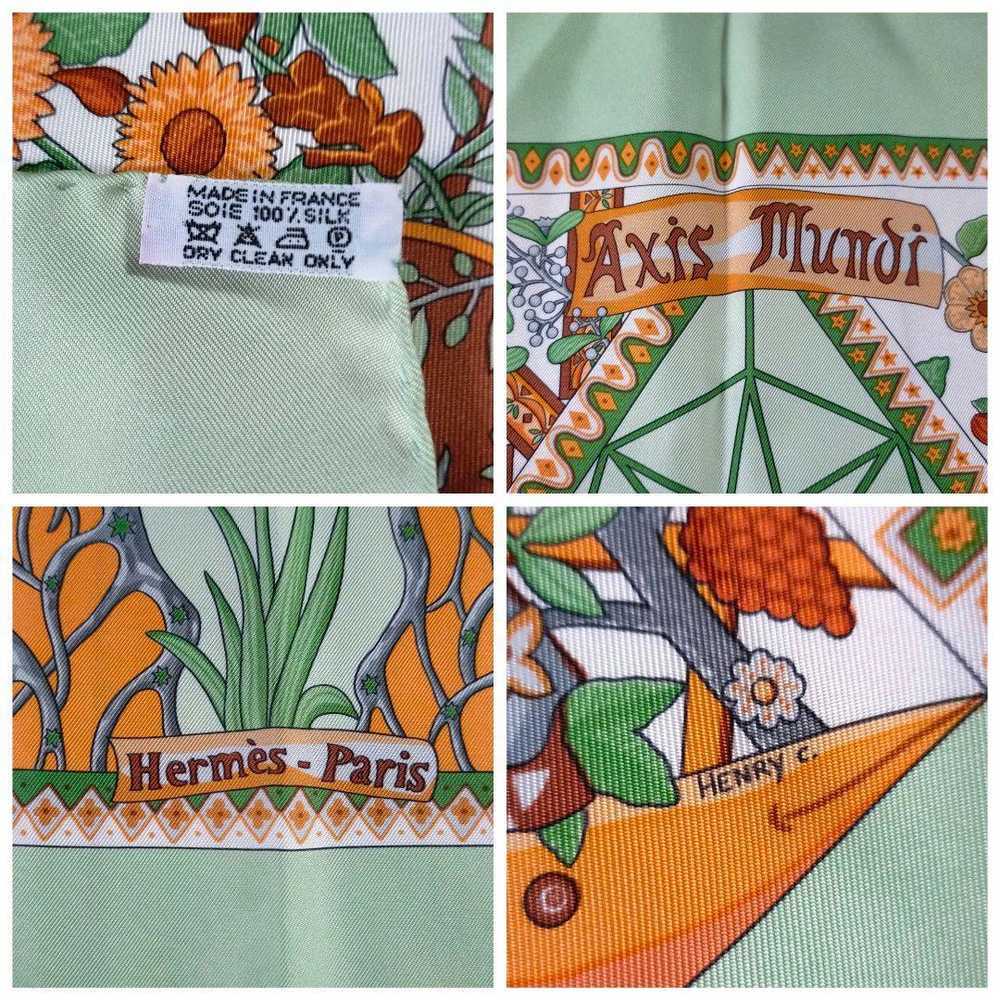 [Used Scarf] Extreme Hermes Center Of The World S… - image 6