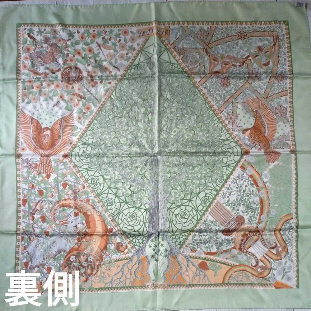 [Used Scarf] Extreme Hermes Center Of The World S… - image 9