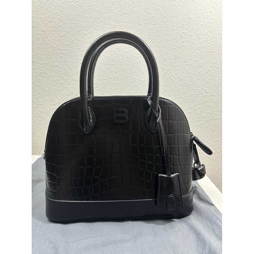 Balenciaga Ville Top Handle leather handbag - image 2