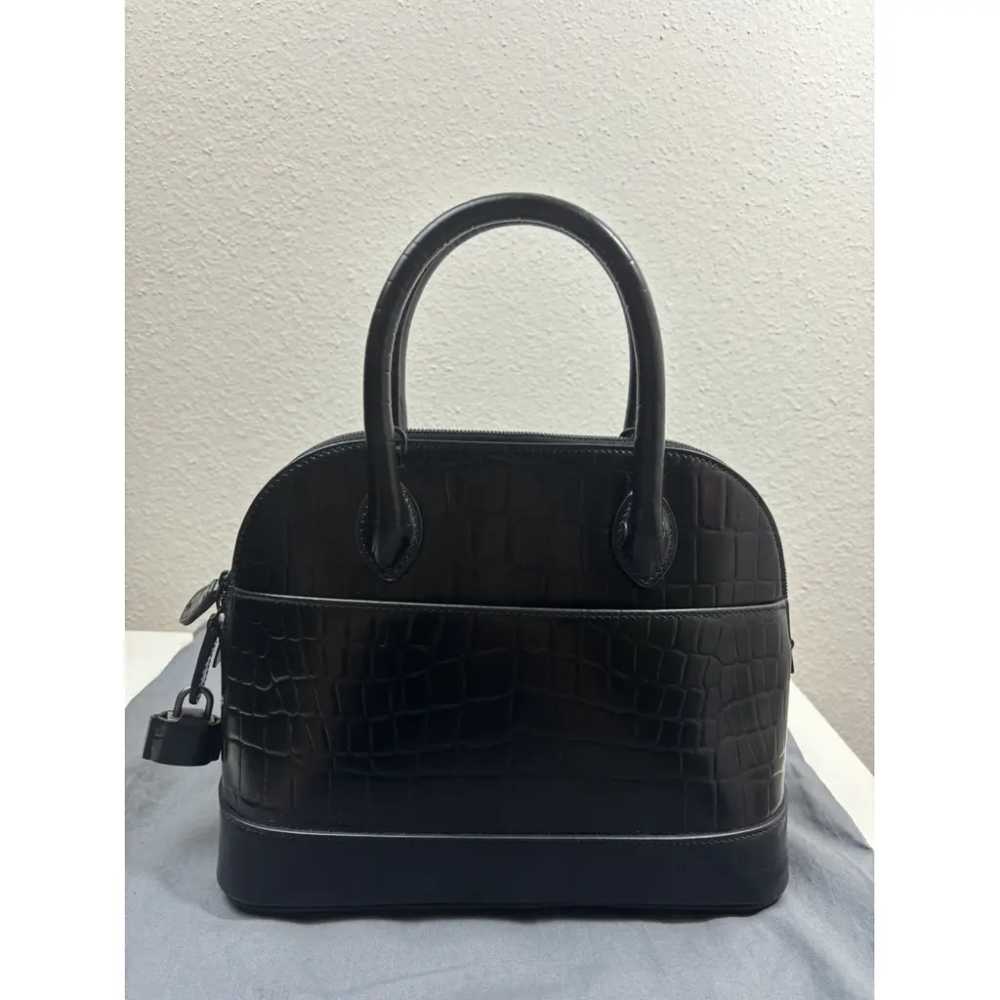 Balenciaga Ville Top Handle leather handbag - image 3
