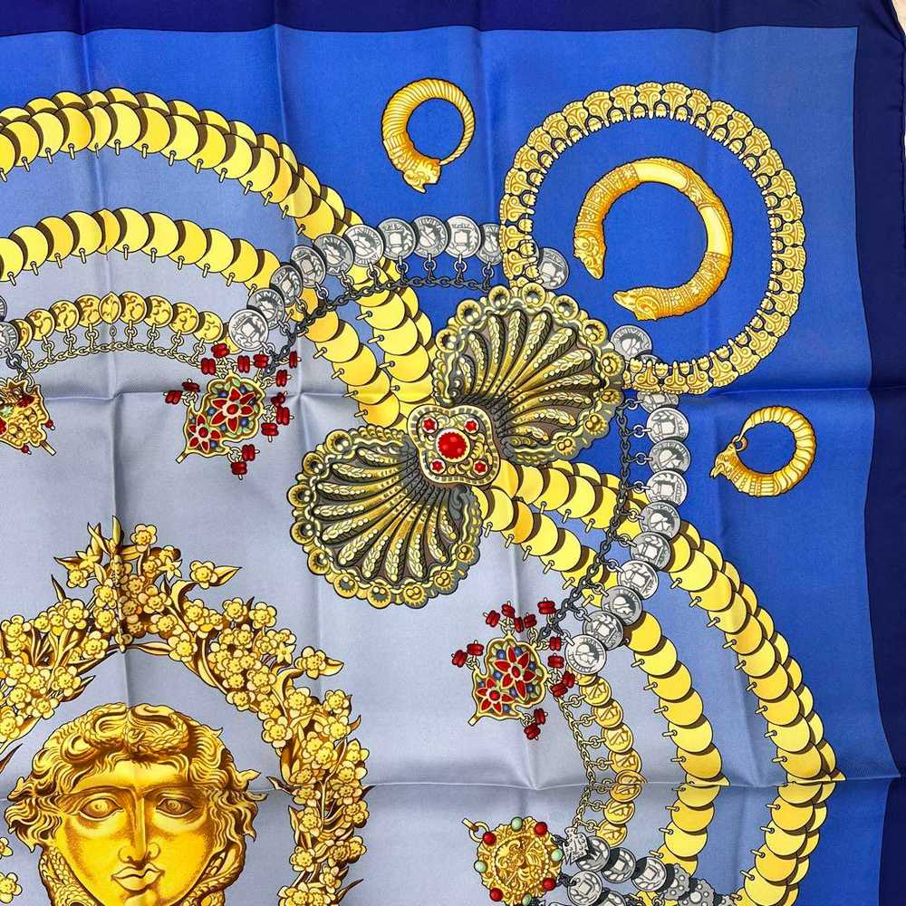 [Used Scarf] Hermes Scarf Carre 90 Silk 100 Unive… - image 5