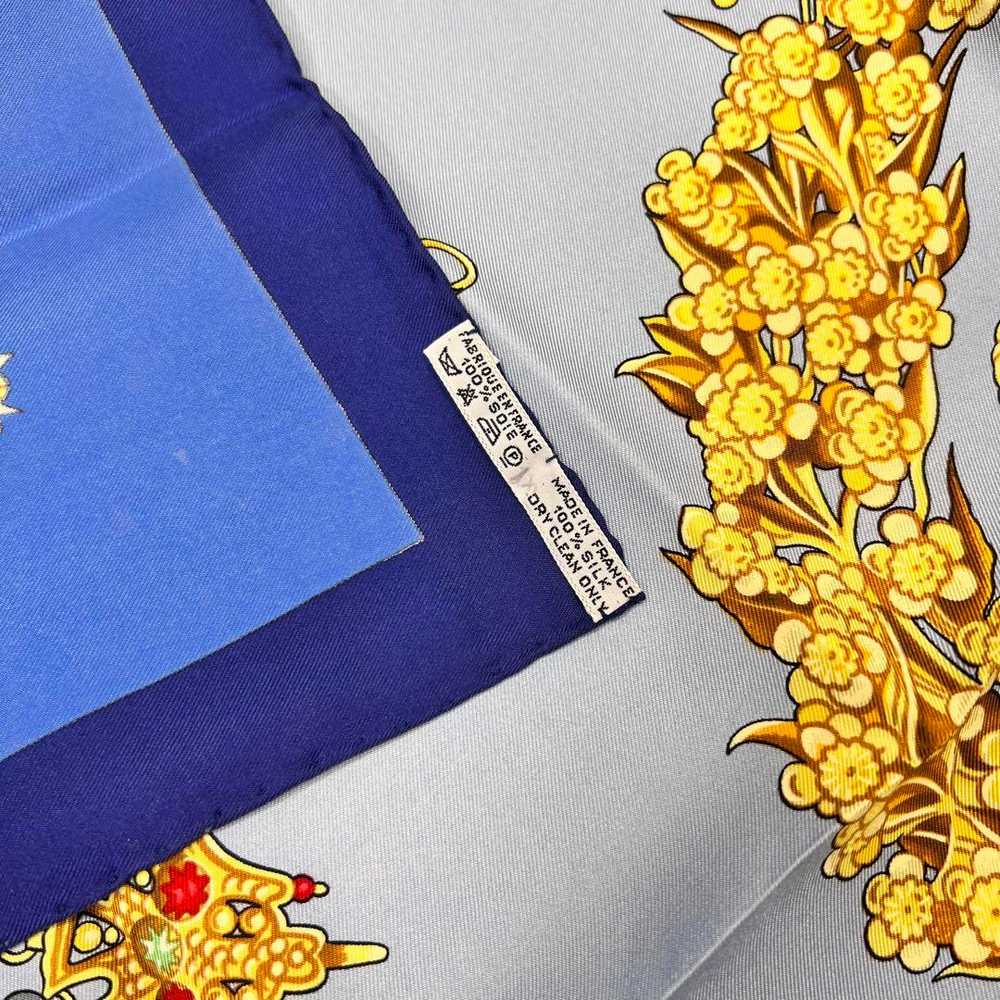 [Used Scarf] Hermes Scarf Carre 90 Silk 100 Unive… - image 9