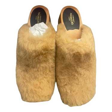Swedish Hasbeens Shearling mules & clogs