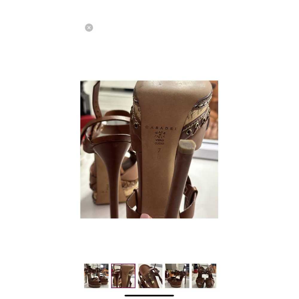 Casadei Leather heels - image 2
