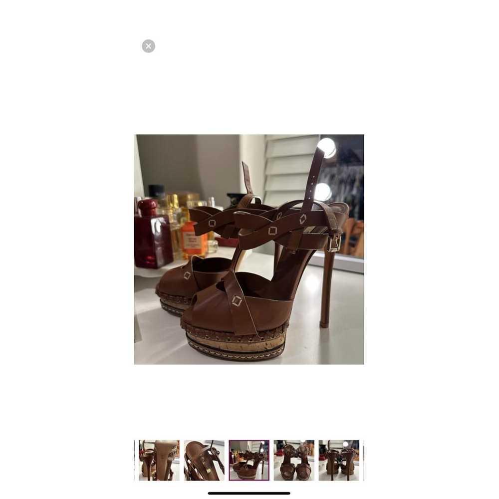 Casadei Leather heels - image 4