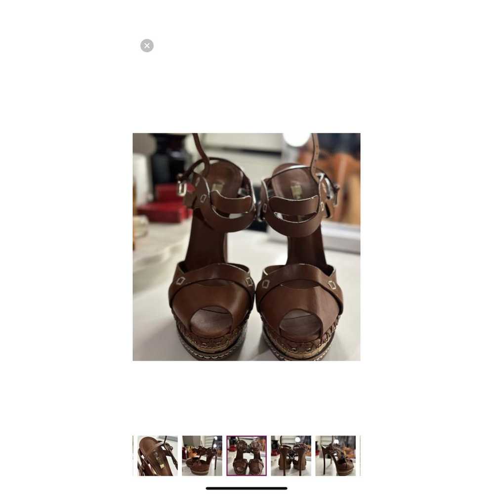 Casadei Leather heels - image 5