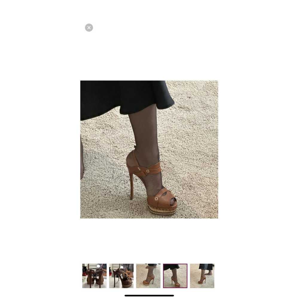 Casadei Leather heels - image 9