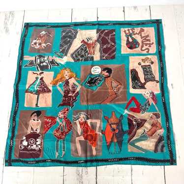 [Used Scarf] Hermes Carre 65 James Mon Made In Fr… - image 1