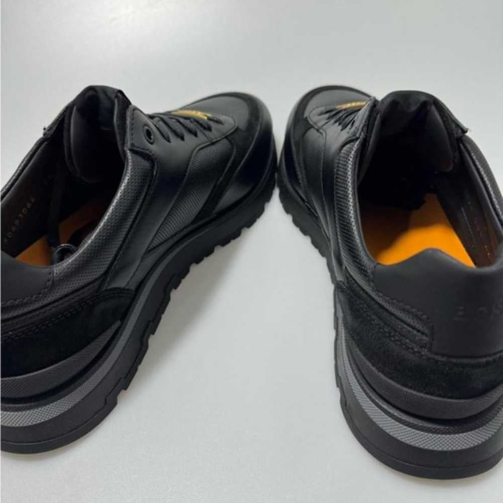 Boss Leather low trainers - image 3