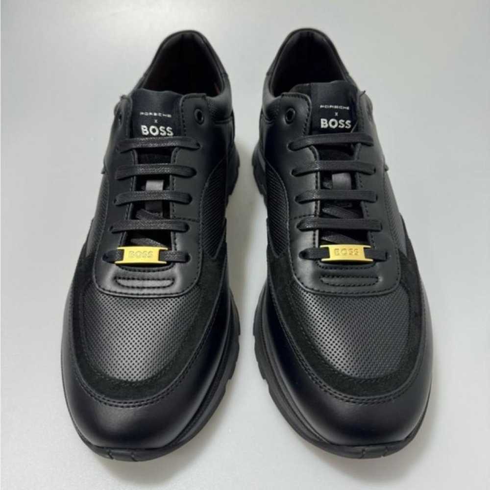Boss Leather low trainers - image 5