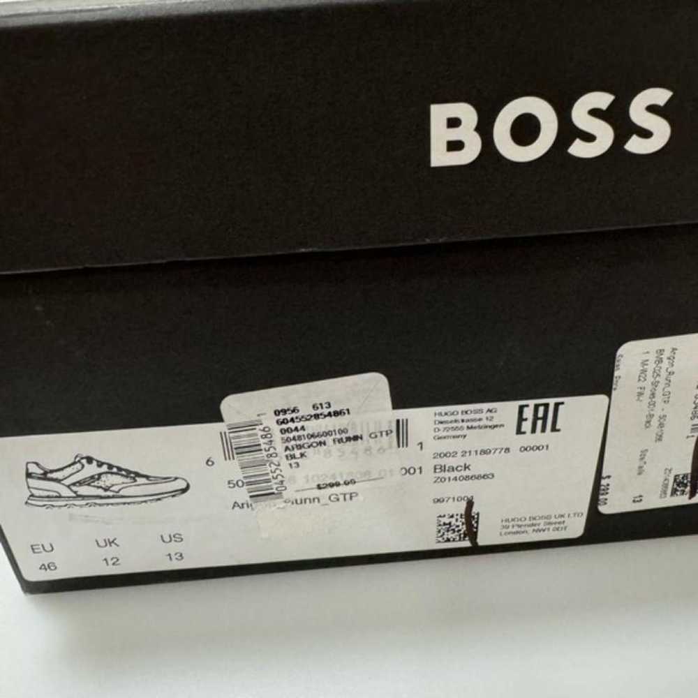 Boss Leather low trainers - image 6