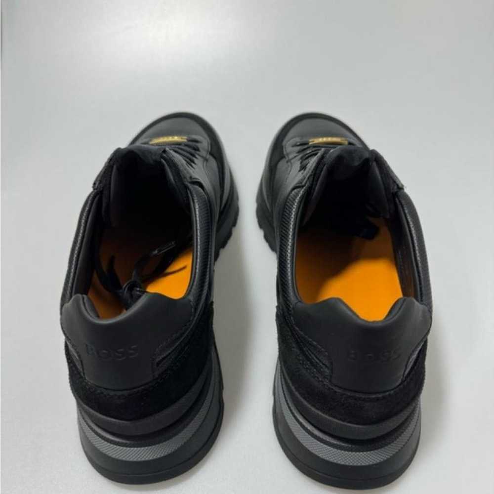 Boss Leather low trainers - image 7