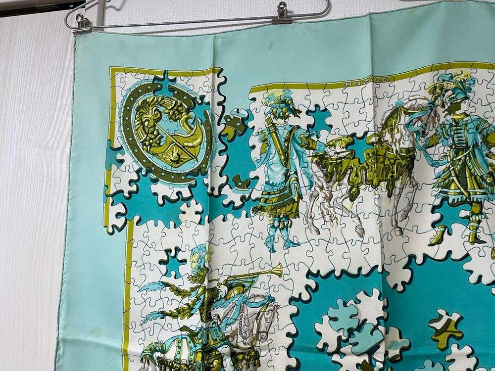 [Used Scarf] Hermes Carre90 Puzzle - image 5
