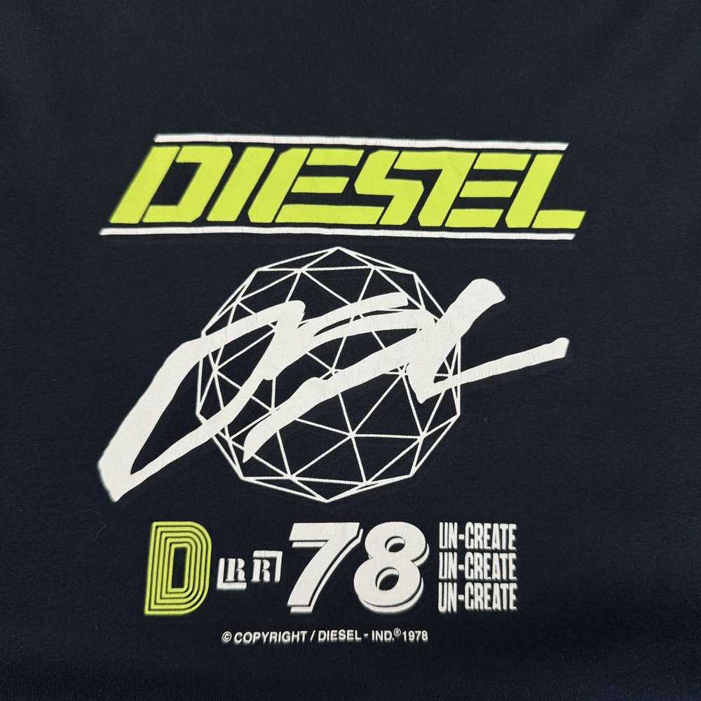 Diesel × Luxury × Streetwear Diesel T-shirt Big P… - image 3