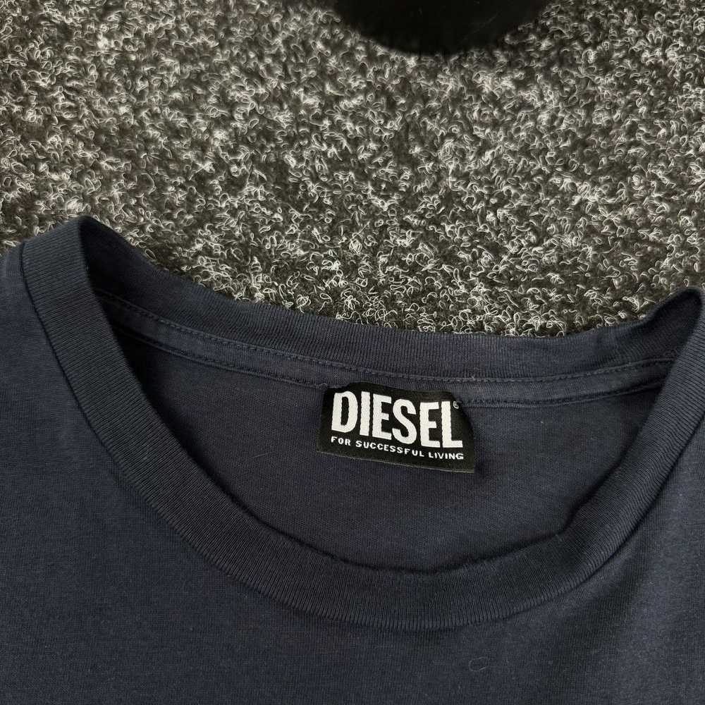 Diesel × Luxury × Streetwear Diesel T-shirt Big P… - image 4