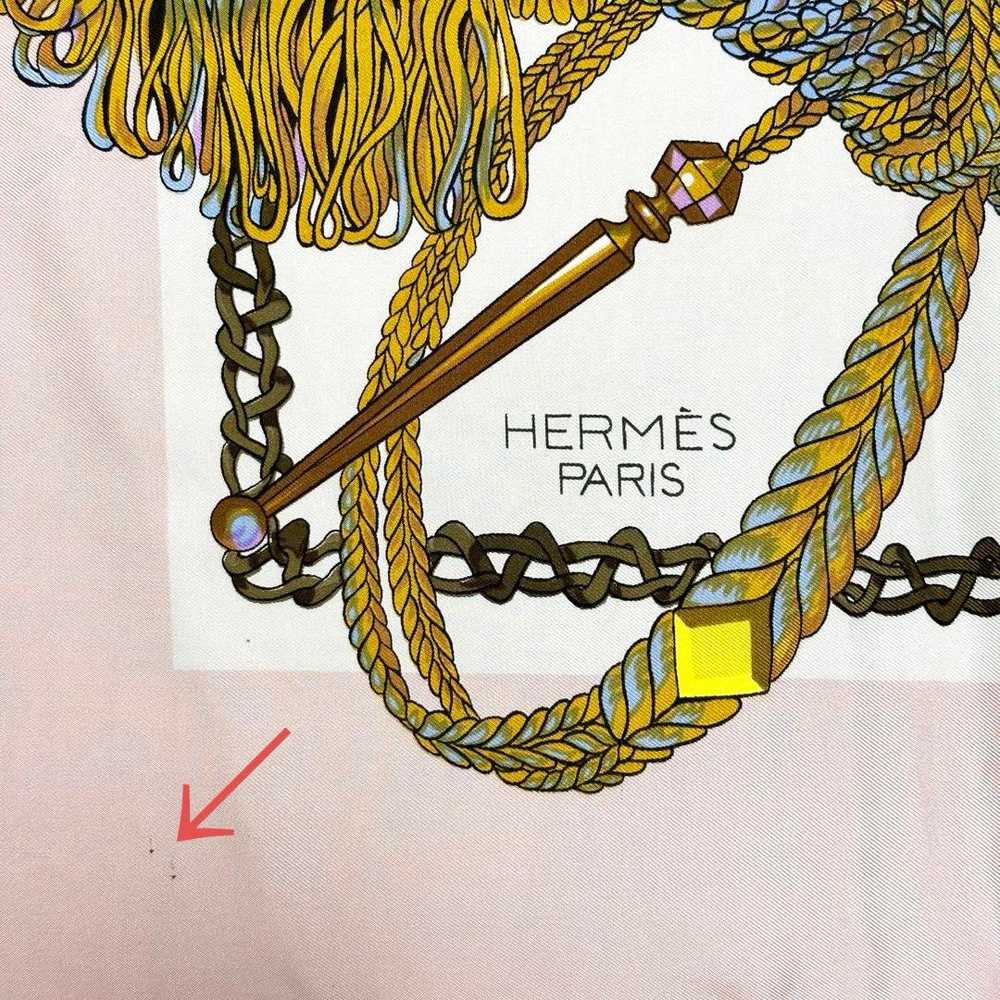[Used Scarf] Hermes Carre90 Knight Pattern - image 7