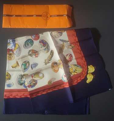 [Used Scarf] Hermes Scarf Carre90 Easter Egg