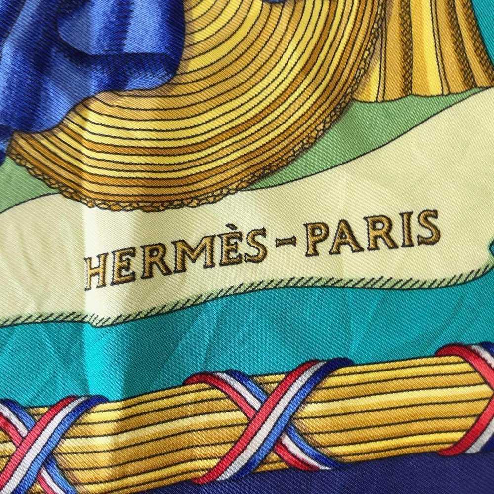 [Used Scarf] Hermes /1789 French Revolution Women… - image 4