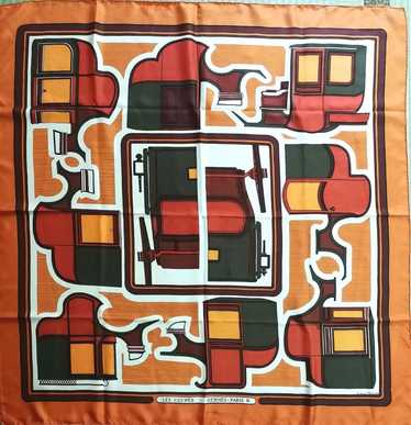 [Used Scarf] Hermes Scarf Carre90 Coupe - image 1