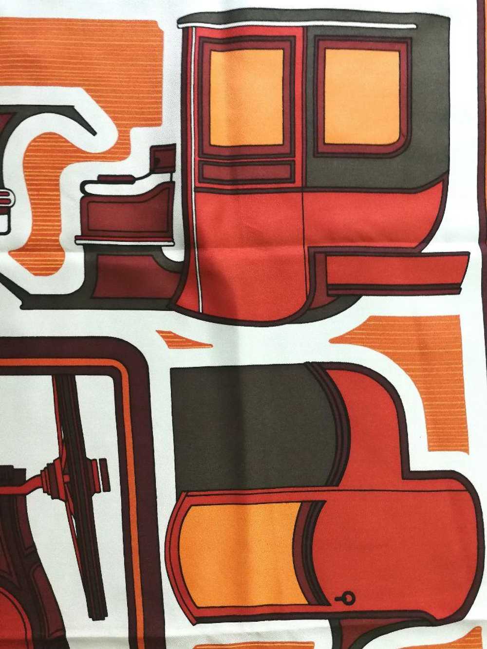 [Used Scarf] Hermes Scarf Carre90 Coupe - image 3