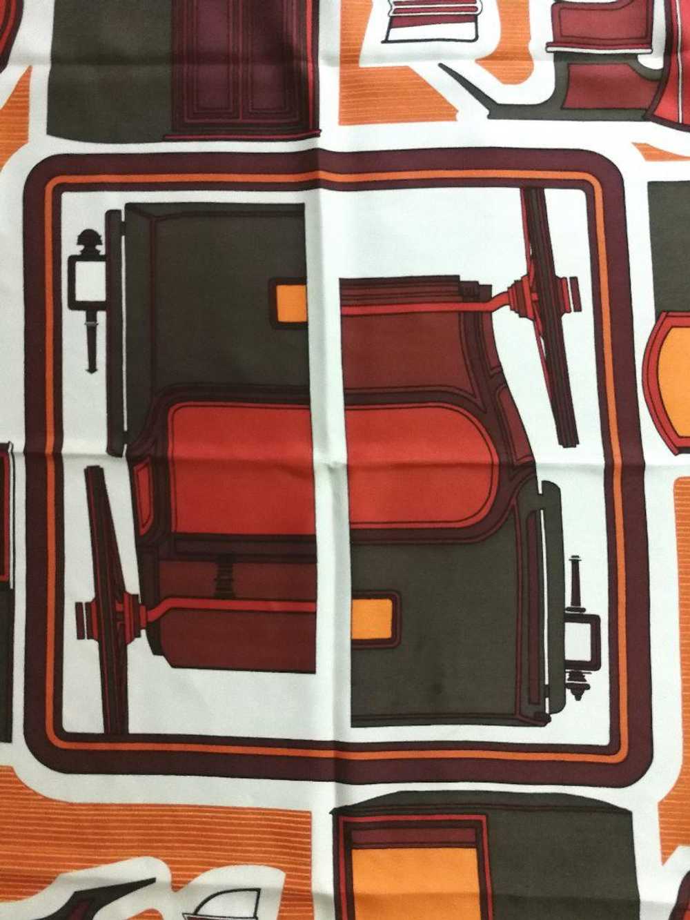 [Used Scarf] Hermes Scarf Carre90 Coupe - image 6