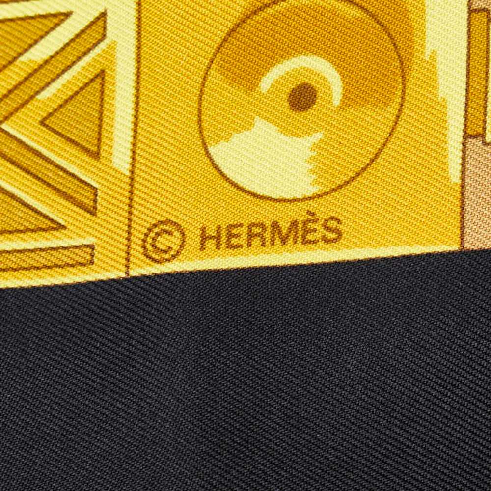 [Used Scarf] Hermes Carre 90 Cuillers D'Afrique A… - image 4