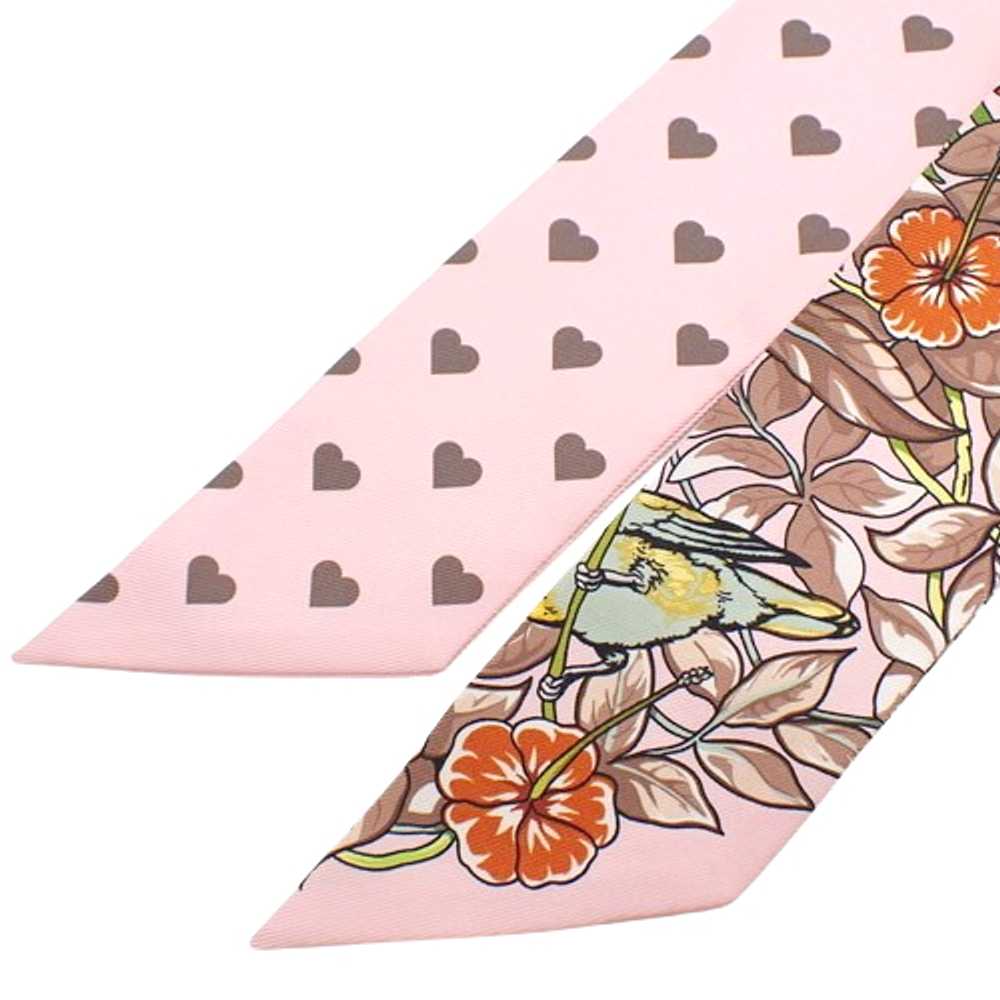 [Used Scarf] Hermes Jungle Love Twilly Scarf Appa… - image 3