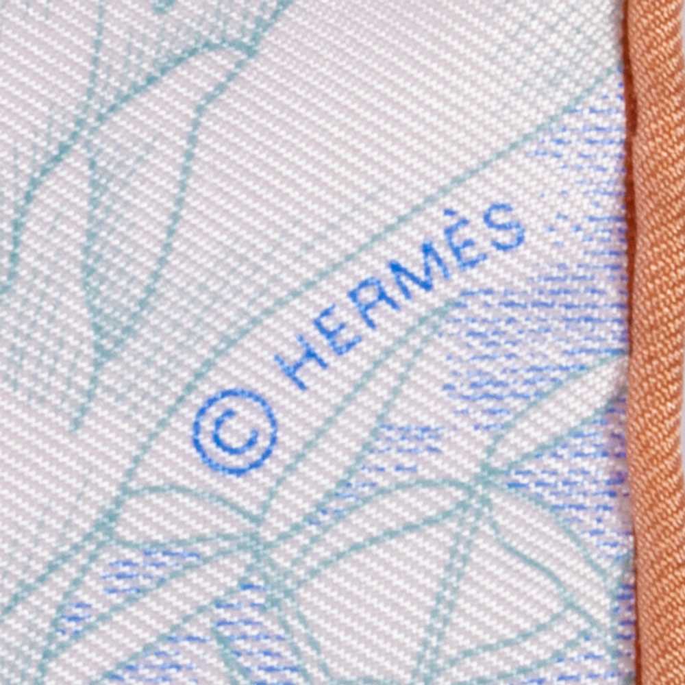 [Used Scarf] Hermes Gavroche Faubourg Tropical 89… - image 3