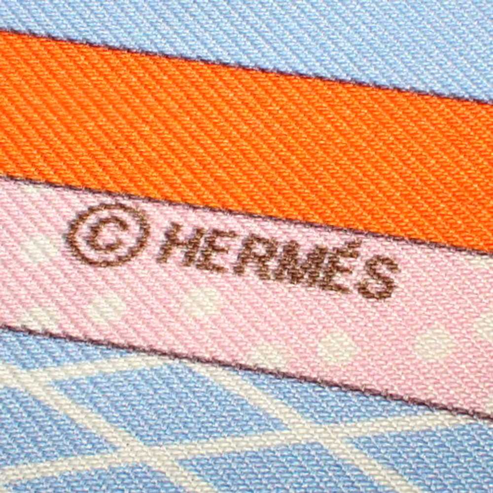 [Used Scarf] Hermes Grand Theater Nouveau Twilly … - image 5