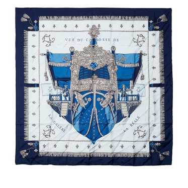 [Used Scarf] Hermes Carre 90 Queen'S Coronation V… - image 1