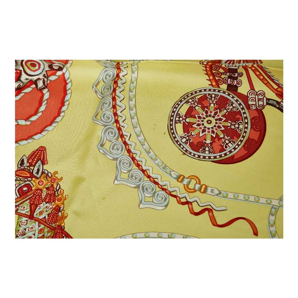 [Used Scarf] Hermes Carre90 Paperoles Paprole Car… - image 4