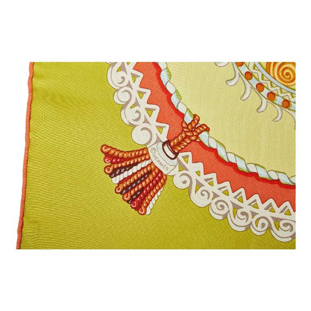 [Used Scarf] Hermes Carre90 Paperoles Paprole Car… - image 7