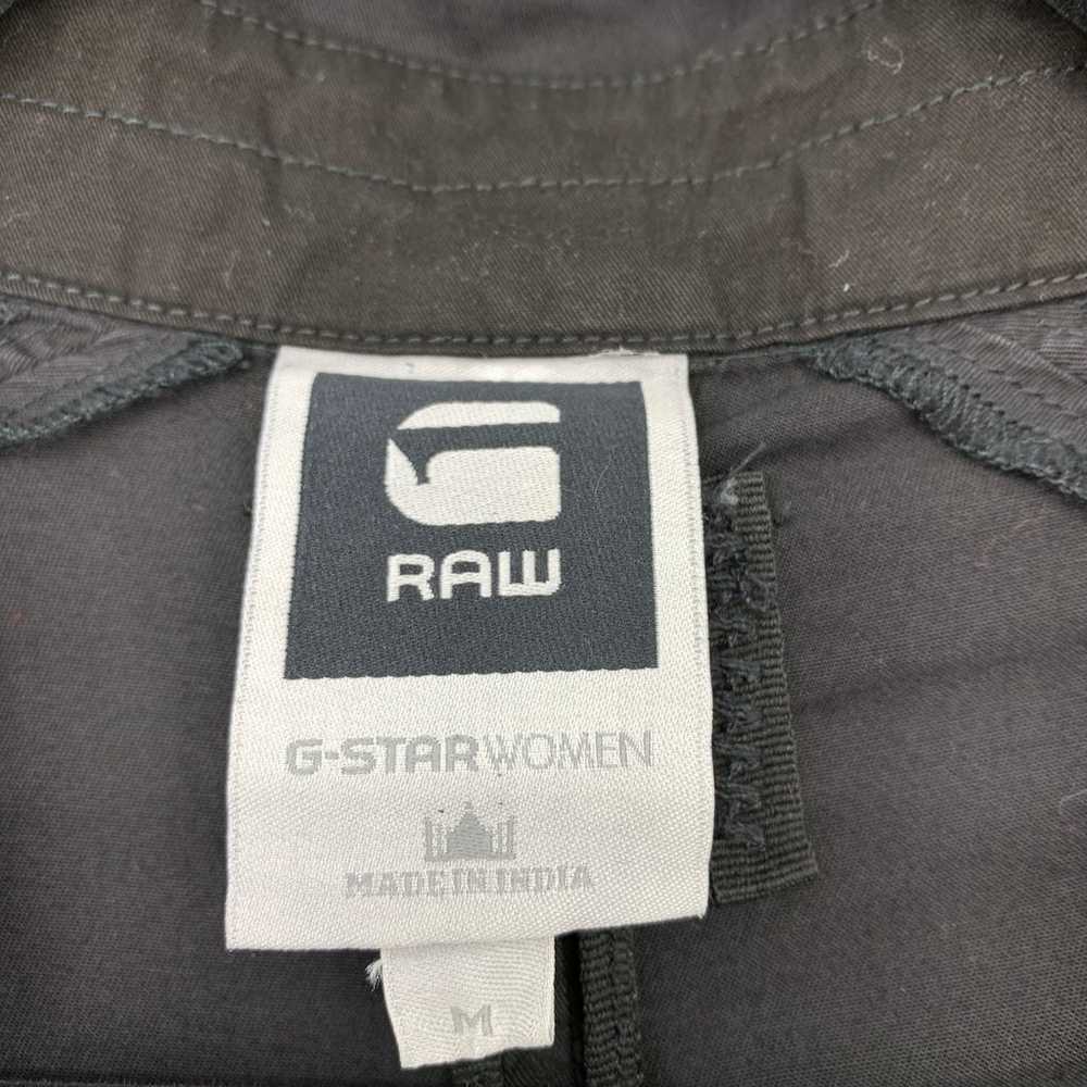 G-Star Raw Dress Women's Size M Tie Waist Button … - image 5