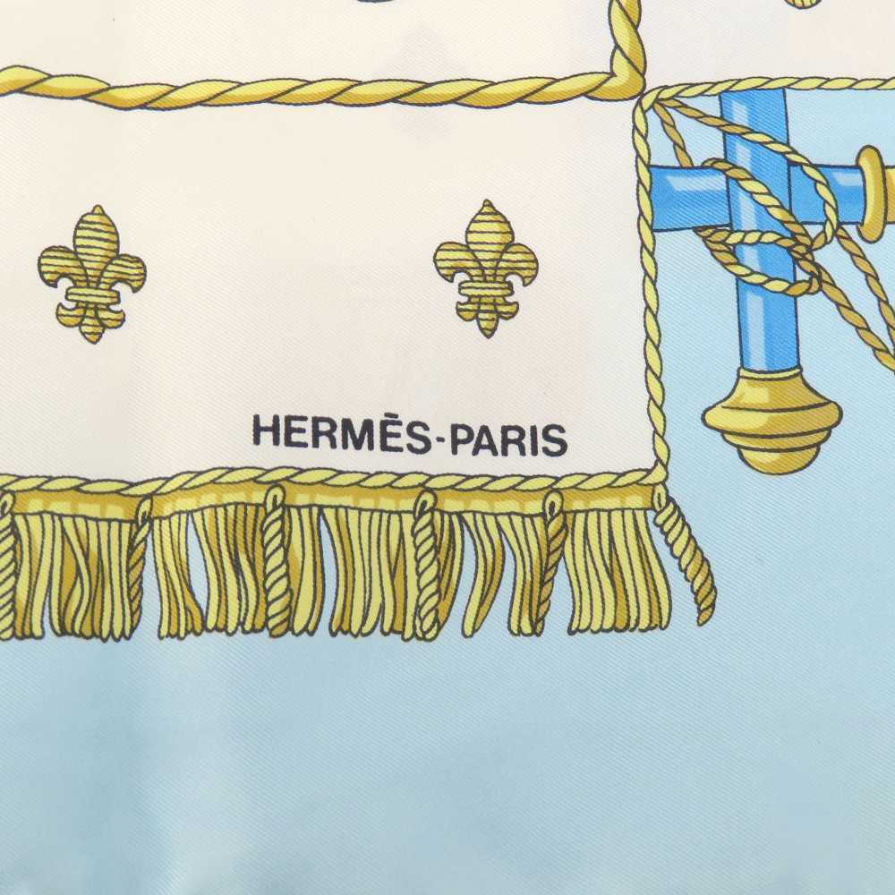 [Used Scarf] Hermes Carre 90 Vue Du Carosse De La… - image 4