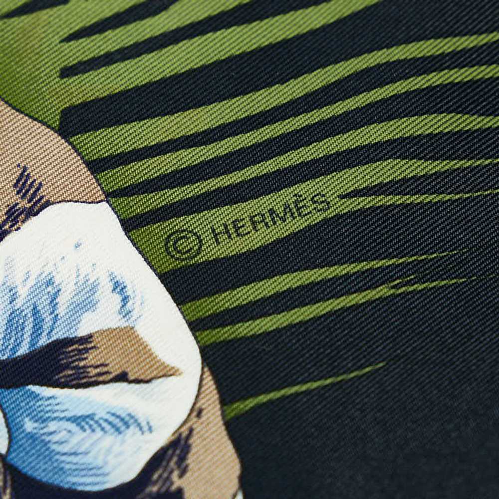 [Used Scarf] Hermes Carre 90 Turbans Des Reines P… - image 6