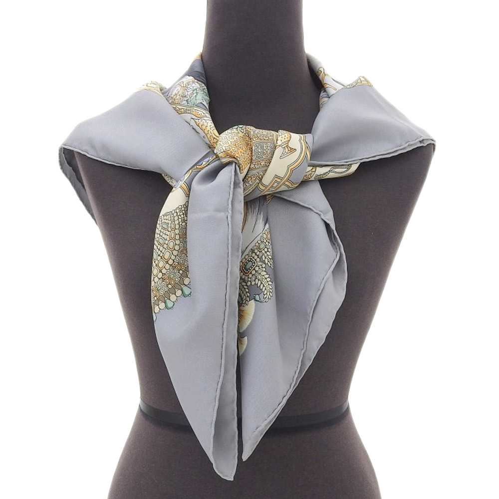[Used Scarf] New Arrivals Used With Box Hermes 90… - image 2
