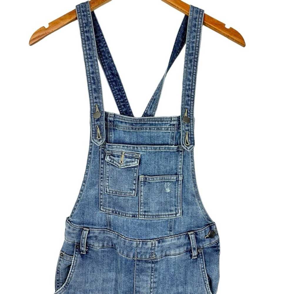 Free People We The Free Denim Overalls Size 26 - image 3