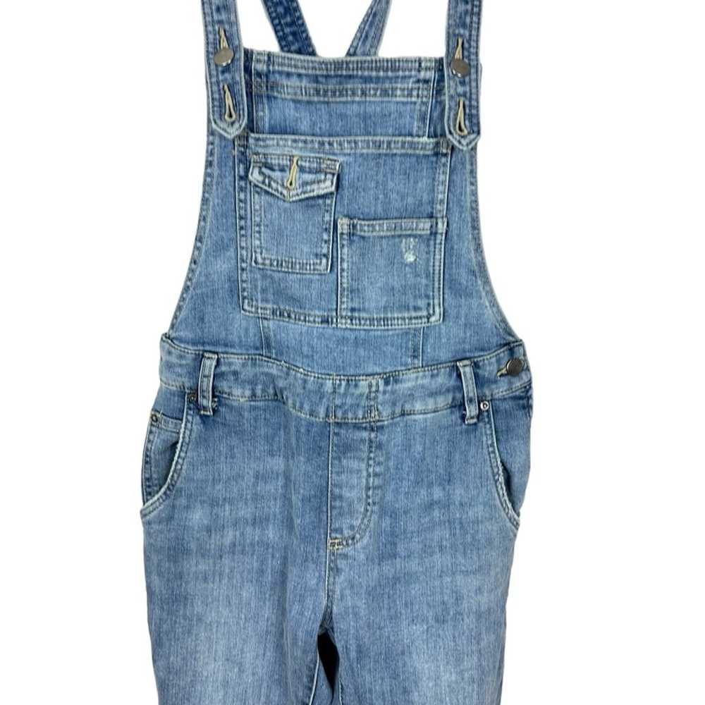 Free People We The Free Denim Overalls Size 26 - image 4