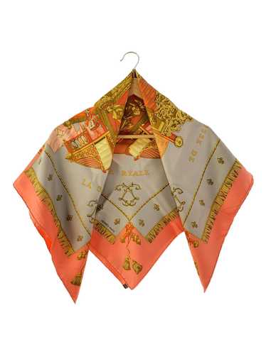 [Used Scarf] Used Hermes Scarf/Silk/Orn/Allover P… - image 1