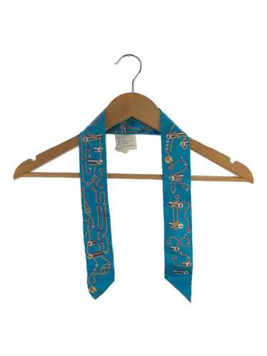 [Used Scarf] Used Hermes Twilly Scarf/Silk/Blu/La… - image 1