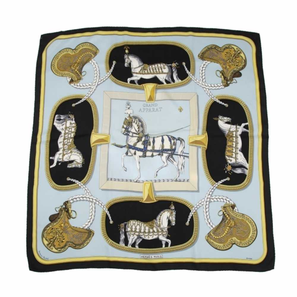 [Used Scarf] Hermes Carre 90 Grand Apparat Dresse… - image 1