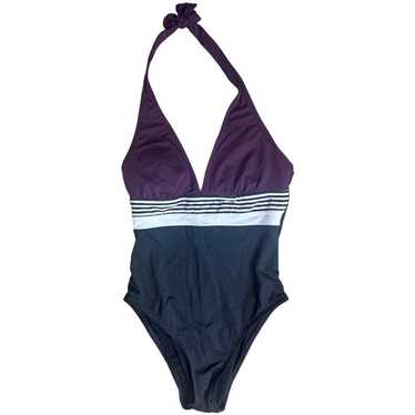 Bleu Rod Beattie Black Burgundy 1 PC Swimsuit Wom… - image 1