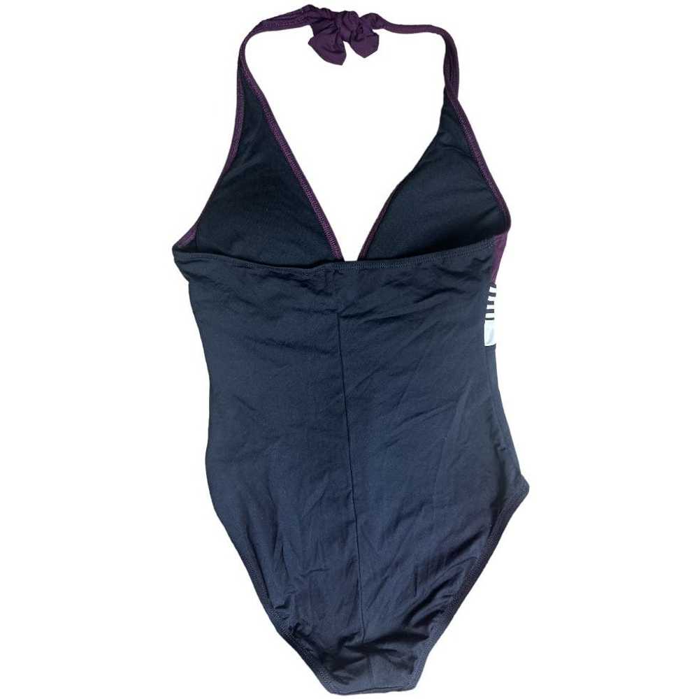 Bleu Rod Beattie Black Burgundy 1 PC Swimsuit Wom… - image 2