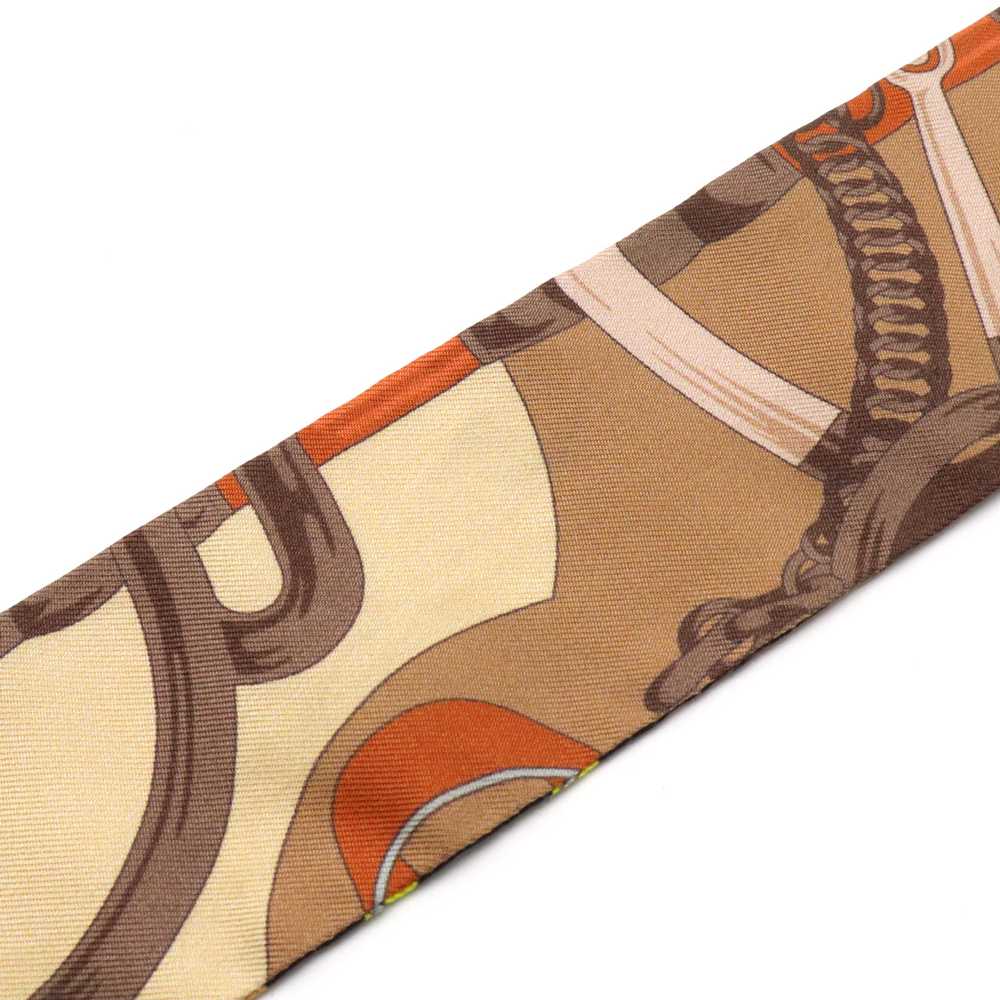 [Used Scarf] Apparel Hermes Twell Twilly Twill Sc… - image 3