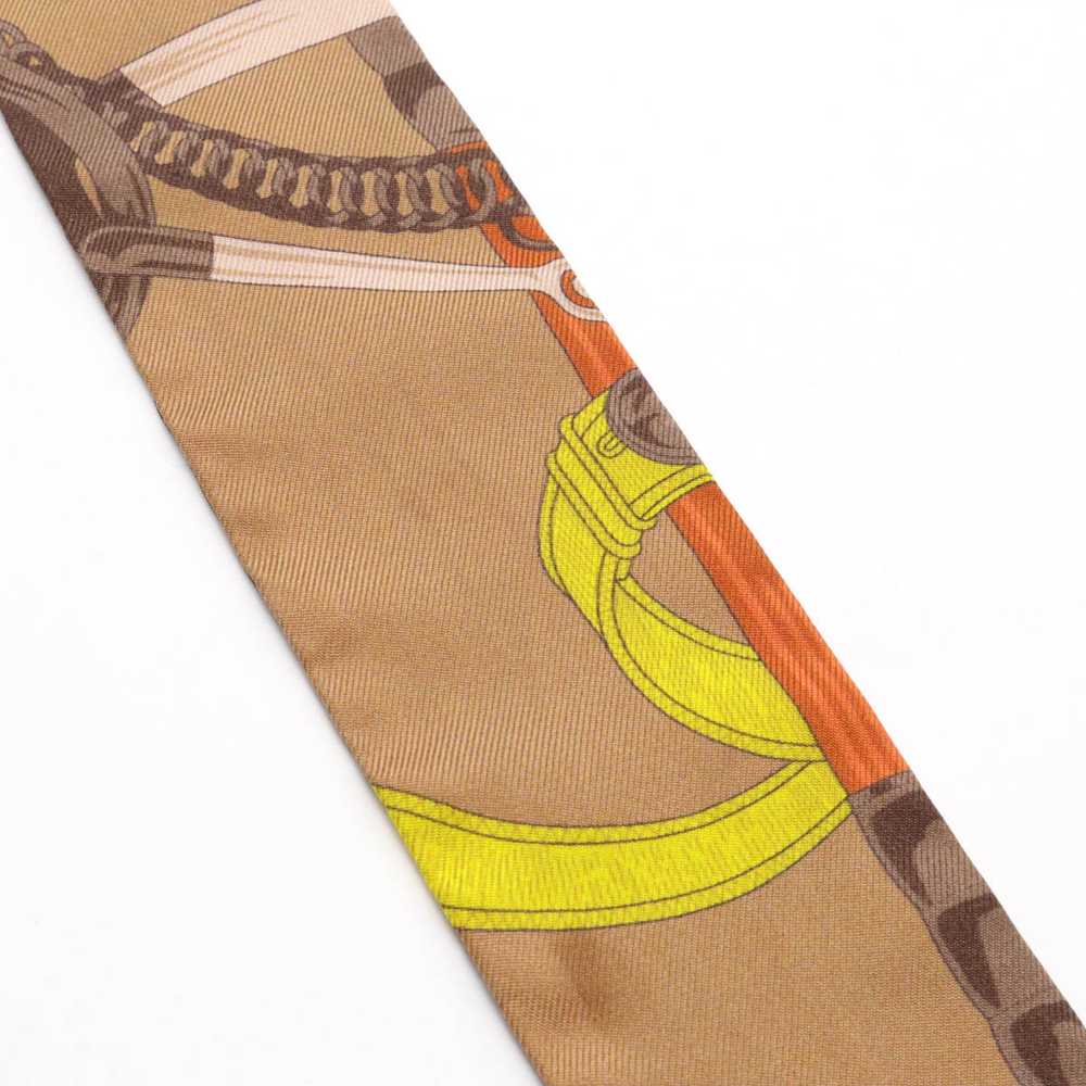 [Used Scarf] Apparel Hermes Twell Twilly Twill Sc… - image 4