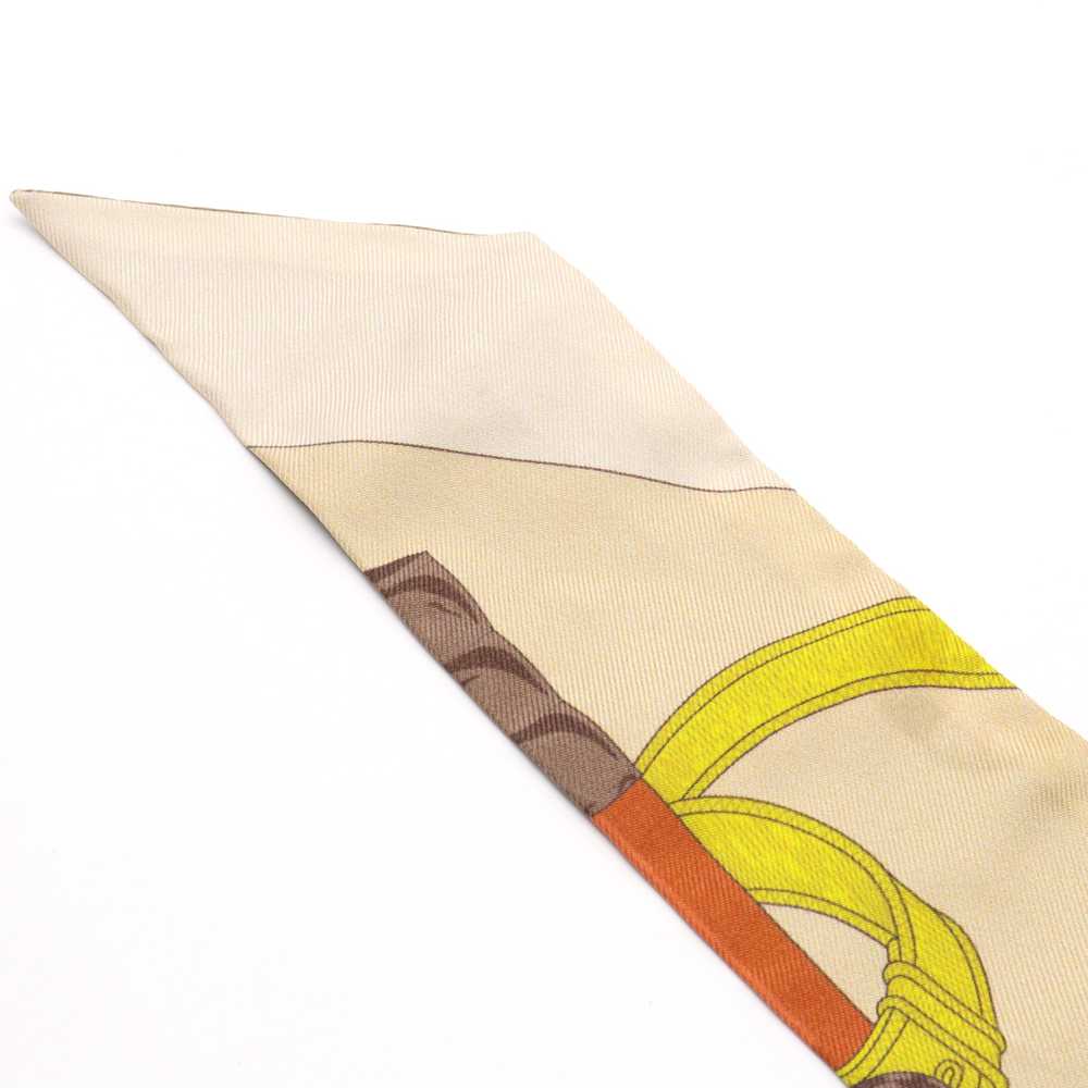 [Used Scarf] Apparel Hermes Twell Twilly Twill Sc… - image 5