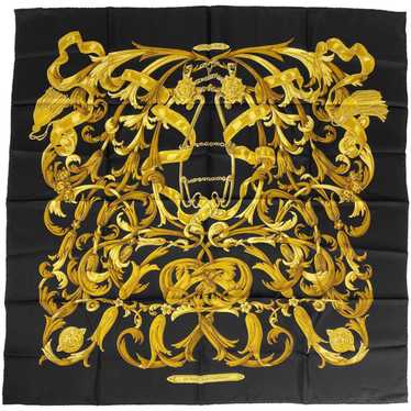 [Used Scarf] Wrapping Possible Hermes Carre 90 Le… - image 1