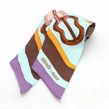 [Used Scarf] Apparel Hermes Twell Twilly Twill Sc… - image 1