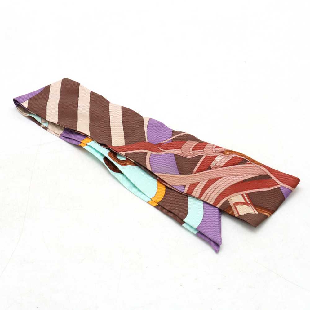 [Used Scarf] Apparel Hermes Twell Twilly Twill Sc… - image 2